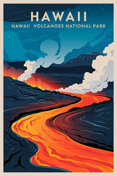 Hawaii by Poster Art Shop