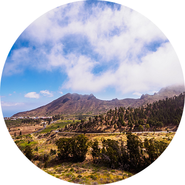 Landscape on the canary island Tenerife van Rico Ködder
