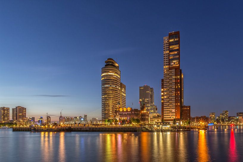 Rotterdam Skyline - Wilhelminapier  par Tux Photography