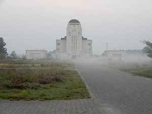 Dauwtrappen bij Radio Kootwijk  van Klaas Roos