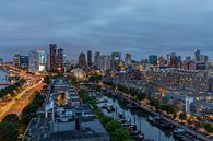 The skyline of Rotterdam by MS Fotografie | Marc van der Stelt thumbnail