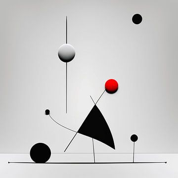 Abstracte vormen van Natasja Haandrikman