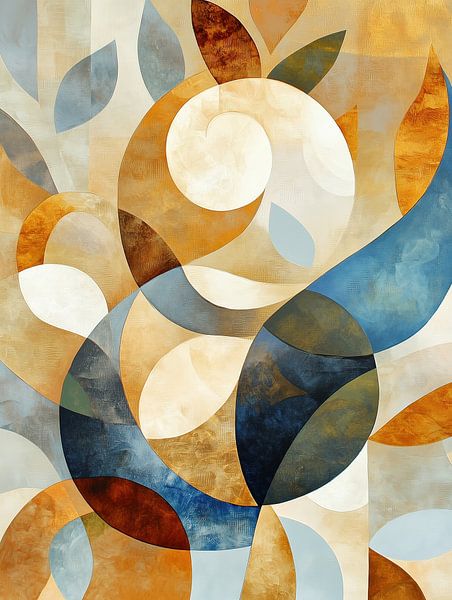 Modern abstracte vormen van Bert Nijholt