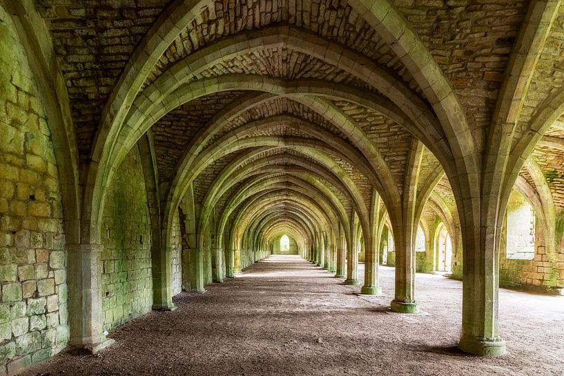 Fountains Abbey von Truus Nijland
