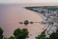 Skyline Blanes, Costa Brava, Spanien