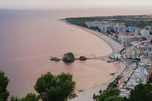 Skyline Blanes, Costa Brava, Spanien von Sharon Ribas Gallardo