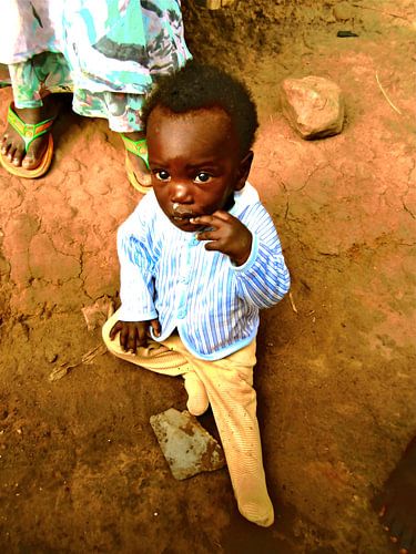 Ugandan baby boy van Eefje van de Ven