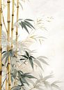 Bamboo Abstract Gold Decor by Morgan thumbnail