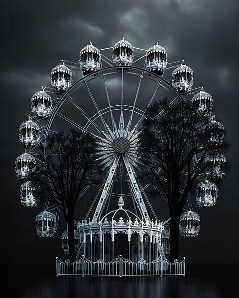 Rollendes Vergnügen - Das prächtige Riesenrad von Karina Brouwer