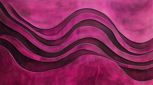 Rosa Wellen von Moderne Kollektion