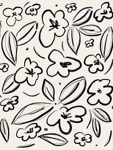 Blumen-Skizze