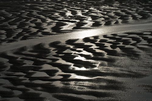 de kust bij Le Havre bij eb