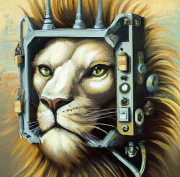Robo Lion by Lions-Art