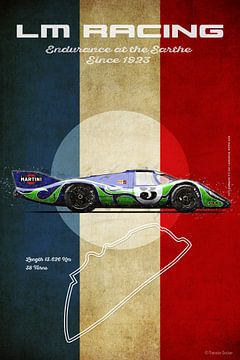 LM Racing Porsche 917 Hippie van Theodor Decker