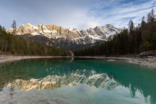 Prachtige bergreflectie aan de Untersee