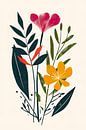 Florale Harmonie von Whale & Sons Miniaturansicht