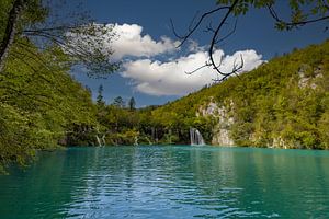 Nationalpark Plitvicer Seen, Kroatien. Panoramafoto