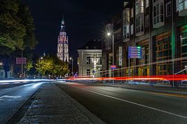 Breda Grote Kerk from Nieuwe Prinsenkade. by Andre Gerbens