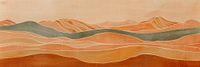 Vast Hills in Earth tones by Whale & Sons thumbnail
