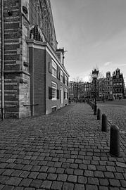 Old church square Amsterdam