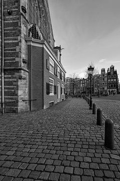 Oude kerkplein Amsterdam