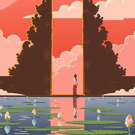 Bali: Gate of Heaven temple by Eduard Broekhuijsen