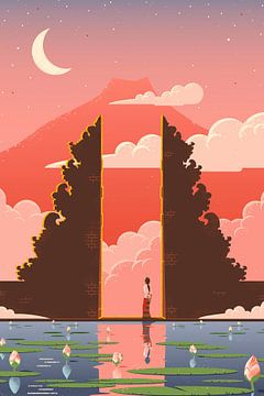 Bali: Gate of Heaven temple by Eduard Broekhuijsen