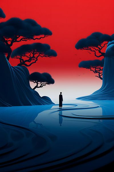 Chinees minimalisme #2 van Skyfall