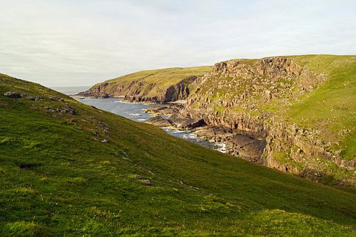 Stoer Head is een landtong ten noorden van Lochinver, Schotland.