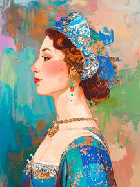 Klassisches Porträt einer Frau