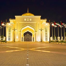 Entree UAE Presidential Palace sur ferdy visser