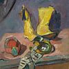 Max Beckmann - Nature morte aux bottes jaunes (1912) sur Peter Balan
