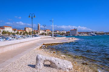 Kroatië : Haven indrukken uit Split van Photoart-Naegele