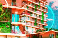 Urbanes Wohnen mit grafischer Leichtigkeit von Mixed media vector arts Miniaturansicht