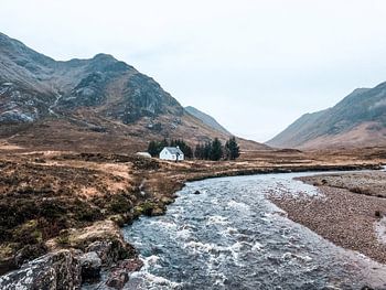 The Wee White House, Glencoe, Scotland