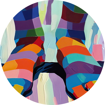 Popart Abstract | Moderne Kunst van Blikvanger Schilderijen