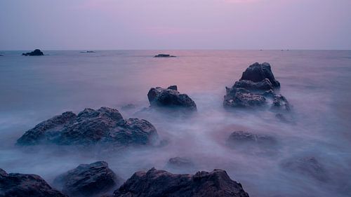 Sea of fog at Sunset