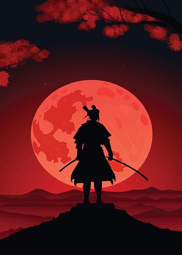 Samurai At Mountain