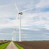 Windmolenpark in Flevoland van KC Photography