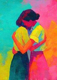 Embrace Joy by Wonderful Art