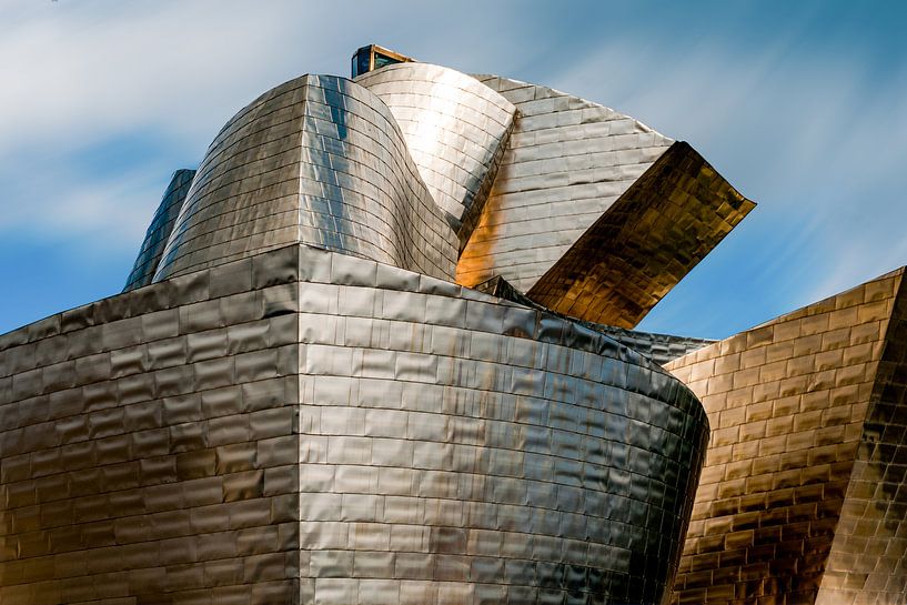 Guggenheim museum in Bilbao van Maerten Prins