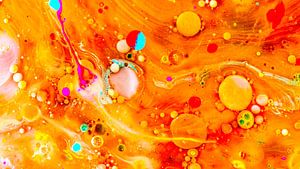 Regenboog bubbels