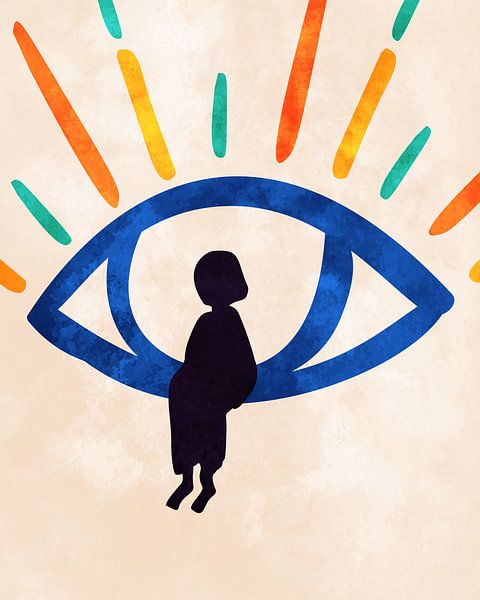 L'œil du silence, les rayons de l'espoir par Kintsugi99 