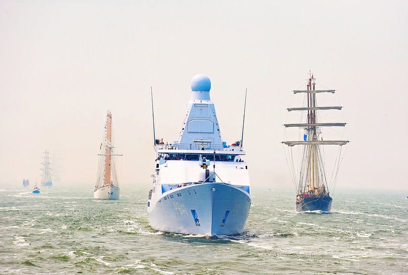 Royal Navy ship Zeeland by Brian Morgan
