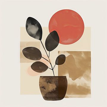 Moderne planten van Poster Art Shop