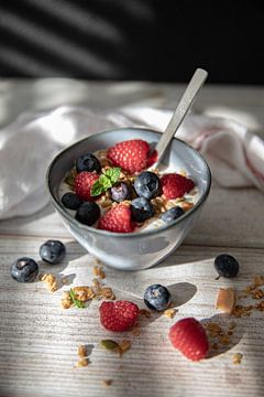 Joghurt mit Müsli