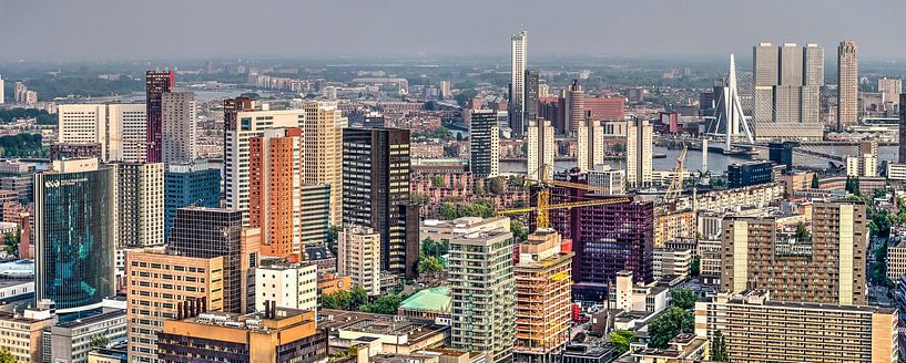 Downtown Rotterdam van Frans Blok