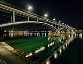 Rhin et pont de Wettstein à Bâle en Suisse par Konstantinos Lagos Aperçu