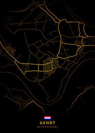 Gendt Stadtplan von Kenda Maruyama