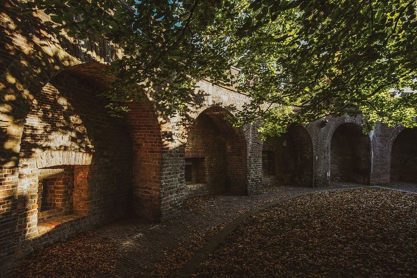 Château de Leyde par Dirk van Egmond
